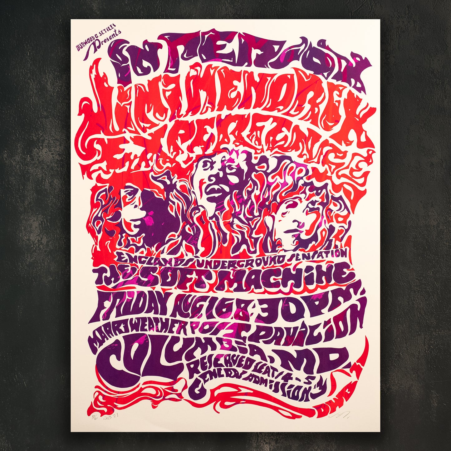The Jimi Hendrix Experience Poster