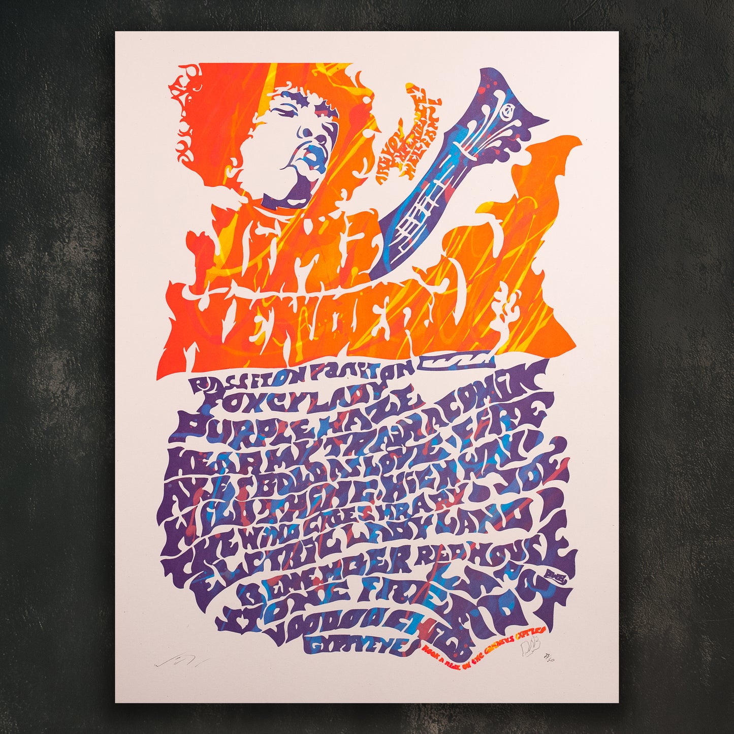 Jimi Hendrix Poster