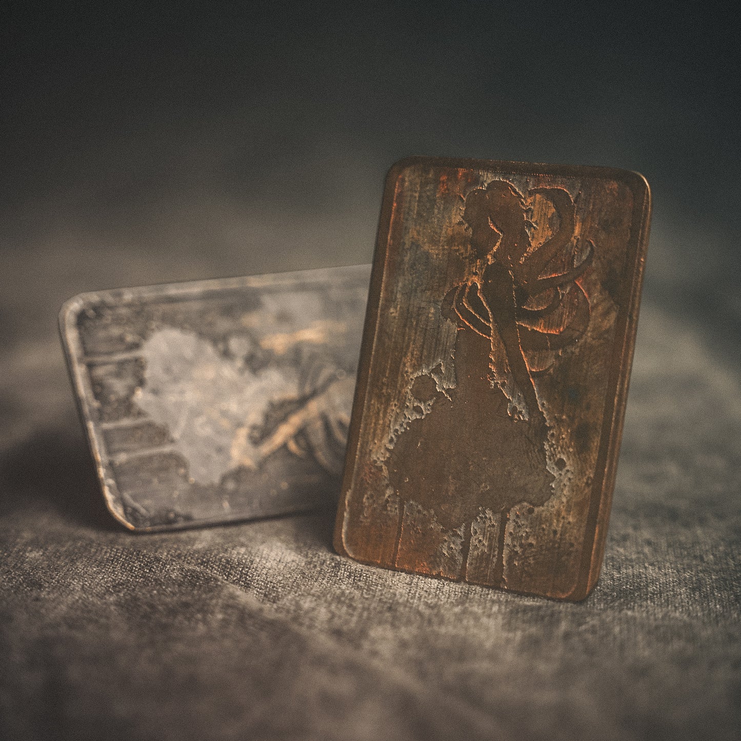 'The Priestess' Brass Pin