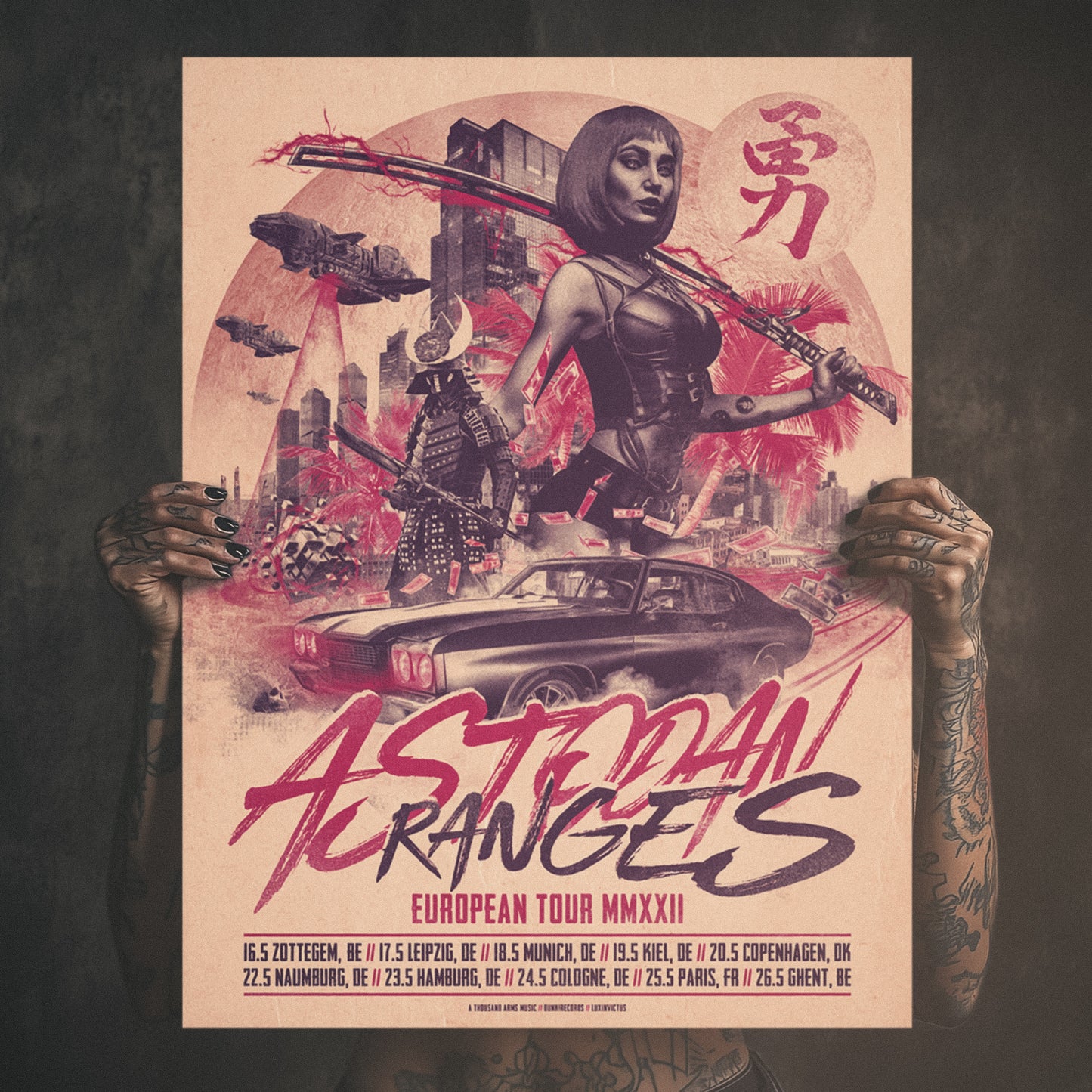 RANGES - European Tour 2022 Poster