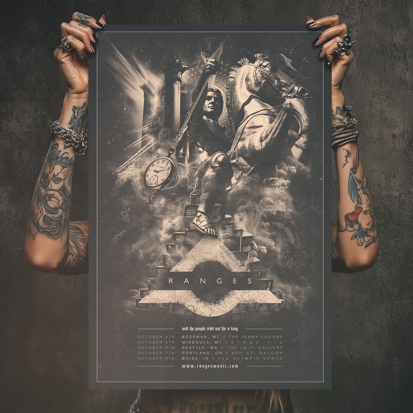 RANGES - Northwest Tour 2016 Poster