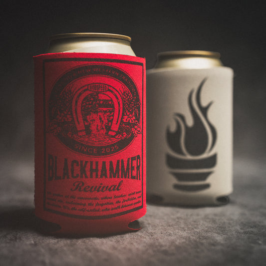 'Blackhammer Revival' Koozie