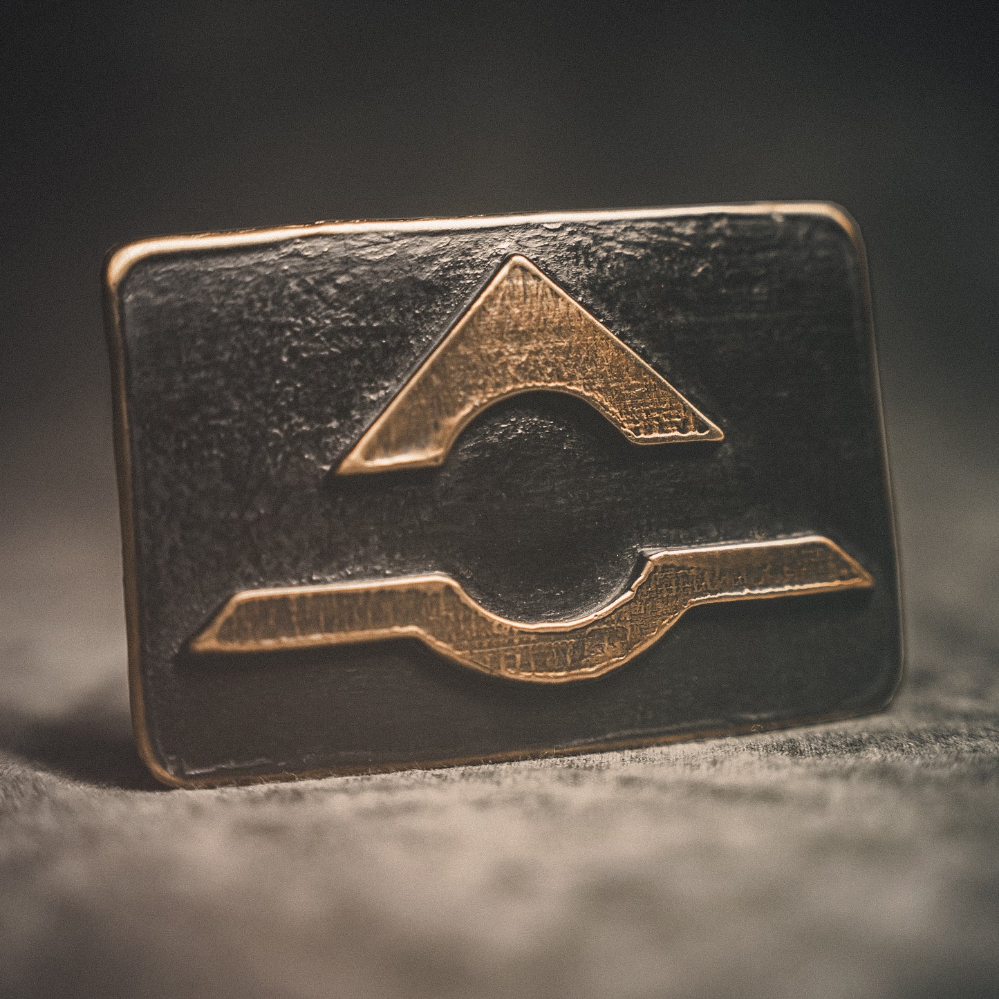 'RANGES' Bronze Belt Buckle