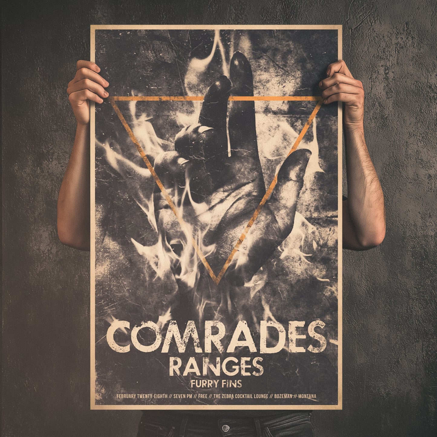 RANGES - Zebra Lounge 2016 Poster