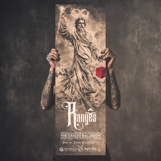 RANGES - Eagles Lodge Album Release Show XL Flyer