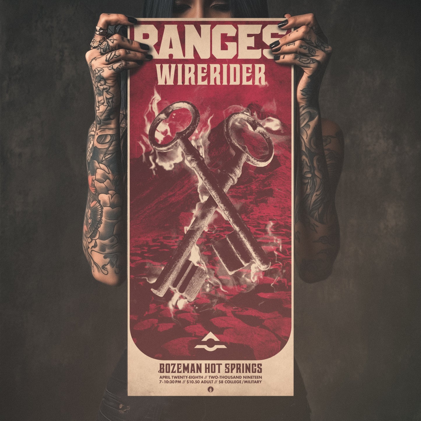 RANGES - Bozeman Hot Springs 2019 Poster