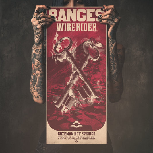 RANGES - Bozeman Hot Springs 2019 Poster